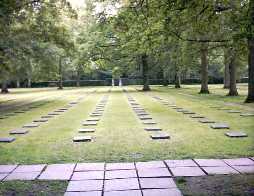 Foto van het duits kerkhof